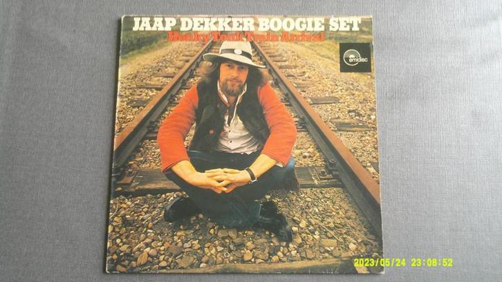 Jaap Dekker Boogie Set – Honky tonk train arrival (LP), Cd's en Dvd's, Vinyl | Jazz en Blues, Gebruikt, Blues, Ophalen of Verzenden