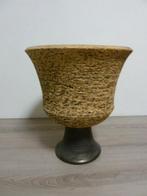 Keramiek vaas/schaal in Berkenbast ('60) 35cmH 30cm diam., Antiek en Kunst, Ophalen of Verzenden