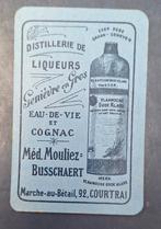 Carte à jouer Courtrai — Distillerie Busschaert, blue_96, Enlèvement ou Envoi, Utilisé, Carte(s) à jouer
