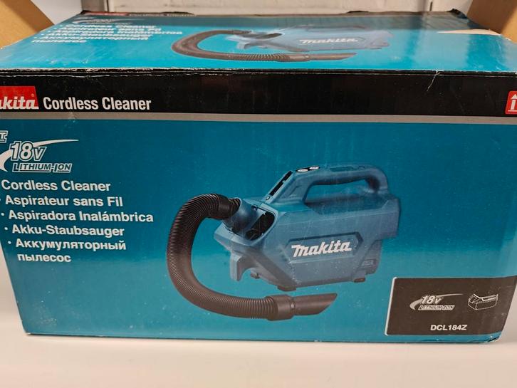 Makita Stofzuiger LXT (18V) DCL184ZJ, Elektronische apparatuur, Stofzuigers, Stofzuiger, Ophalen