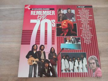 Vinyl 2LP Remember the 70s Classic Rock Pop Folk Seventies beschikbaar voor biedingen