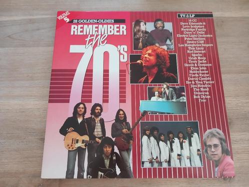 Vinyl 2LP Remember the 70s Classic Rock Pop Folk Seventies, Cd's en Dvd's, Vinyl | Verzamelalbums, Pop, 12 inch, Ophalen of Verzenden