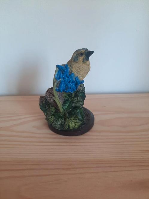 Decoratief beeldje groenling, Verzamelen, Beelden en Beeldjes, Zo goed als nieuw, Ophalen of Verzenden