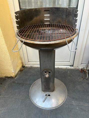 Barbecue en inox, Ophalen, Zo goed als nieuw