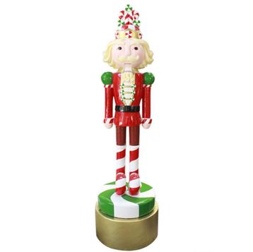 Candy nutcracker- Notenkraker – 241 cm Hoogte 241 cm beschikbaar voor biedingen