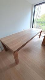 Massieve houten tafel 3m x 1,1m, Huis en Inrichting, Gebruikt, Ophalen
