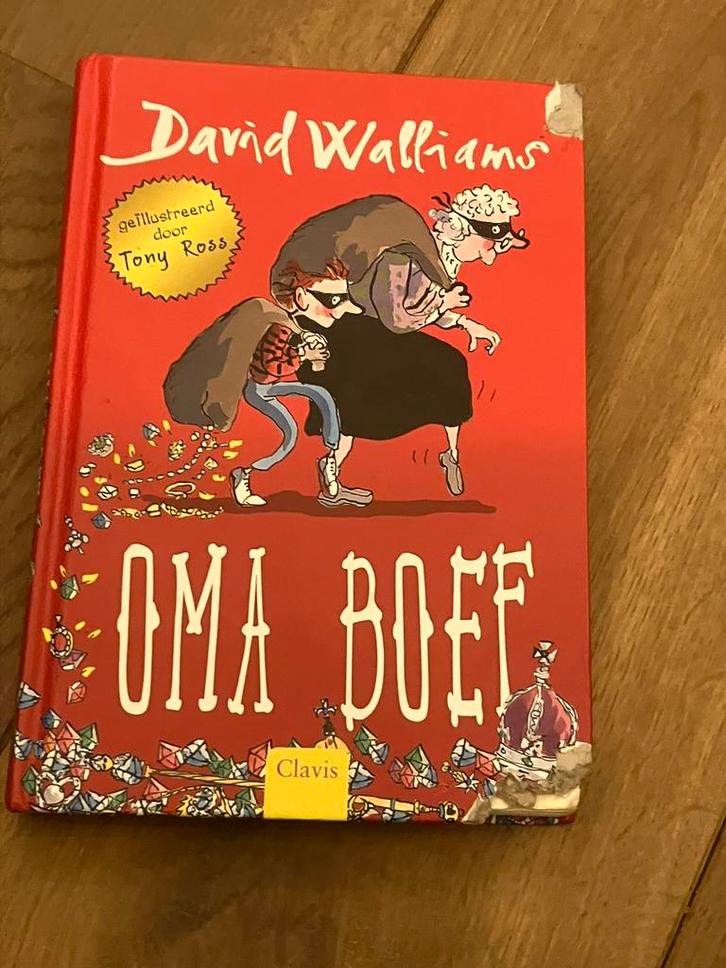David Walliams - Oma boef, Boeken, Kinderboeken | Jeugd | onder 10 jaar, Gelezen, Fictie algemeen, Ophalen of Verzenden
