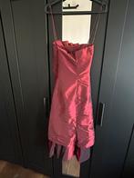 Ensemble robe, boléro, chaussures, pochette,bijoux bordeaux, Kleding | Dames, Gelegenheidskleding, Ophalen, Zo goed als nieuw