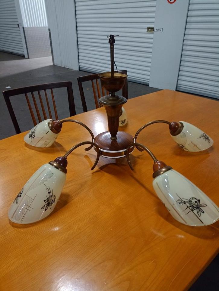 Vintage plafondlampen, Huis en Inrichting, Lampen | Hanglampen, Zo goed als nieuw, Ophalen