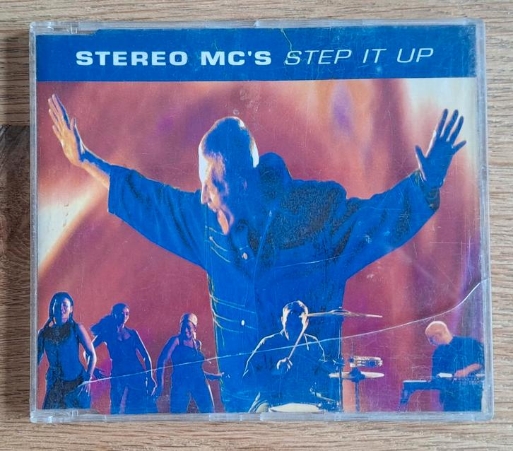 Stereo MC's – Step It Up, Cd's en Dvd's, Cd Singles, Gebruikt, Dance, 1 single, Maxi-single, Ophalen of Verzenden