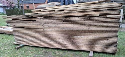 OSB platen tand/groef van 22mm en restanten hout, Doe-het-zelf en Bouw, Hout en Planken, Gebruikt, Overige typen, Overige houtsoorten
