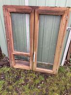 fenêtre en bois, Bricolage & Construction, Châssis de fenêtre, 75 à 150 cm, Bois, Utilisé