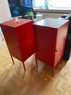 Meubles metal rouge Ikea, Maison & Meubles, Enlèvement, Comme neuf