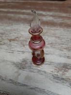 Vintage glazen parfum flacon, Antiek en Kunst, Ophalen