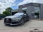 Audi RS6 Quattro Performance PANO-CARBON-CERAMIC-MEMORY-HUD, Auto's, Automaat, Gebruikt, 605 pk, Leder