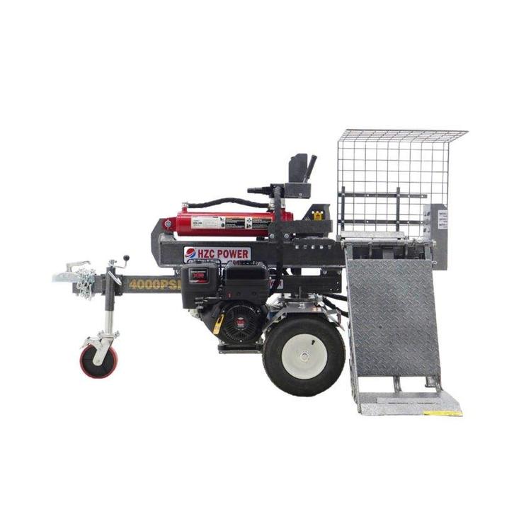 houtkliever hzc power hs40335 hydraulisch, Zakelijke goederen, Machines en Bouw | Houtbewerking, Ophalen