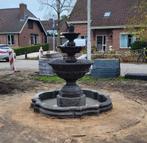 Fontein antraciet met rand, Ophalen of Verzenden, Nieuw, Beton, Fontein