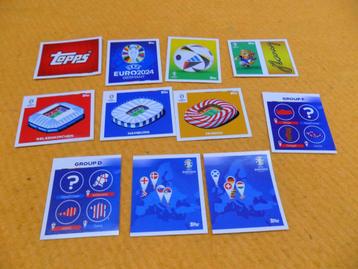 11 stickers toops UEFA Euro 2024