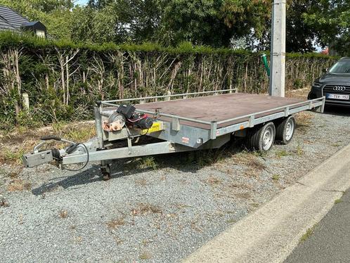 2017 Eduard P4 Aanhangwagen met lier, Auto diversen, Aanhangers en Bagagewagens, Gebruikt