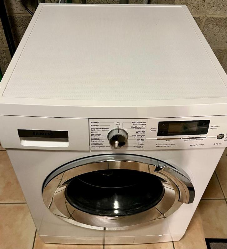 Lave linge, Electroménager, Lave-linge, Utilisé, Chargeur frontal, 8 à 10 kg, 1200 à 1600 tours, Enlèvement