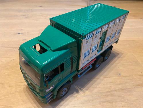 Bruder beestenkar, Hobby en Vrije tijd, Modelauto's | 1:32, Gebruikt, Tractor of Landbouw, Ophalen