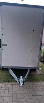 Gesloten aanhangwagen dubbelasser Remorque 750kg, Ophalen of Verzenden