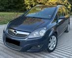 Opel Zafira B — 1.9CDTI 120pk automatische versnellingsbak, Auto's, Automaat, Monovolume, Zwart, Blauw