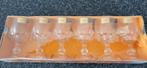 6 ongebruikte vintage Luminarc borrelglaasjes, Ophalen