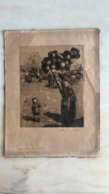 Lithographie de romeo dumoulin beschikbaar voor biedingen