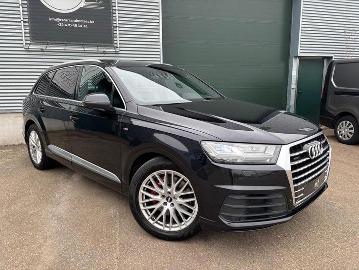 Audi Q7 3xS-Line/7plaats/Full Optie/Gekeurd, Auto's, Audi, Bedrijf, Te koop, Q7, 4x4, ABS, Airbags, Airconditioning, Alarm, Bluetooth