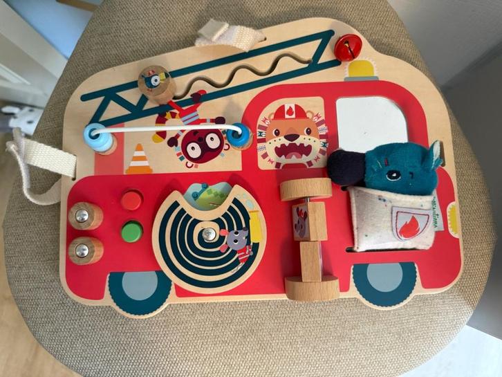 Activiteitbord, Kinderen en Baby's, Speelgoed | Houten speelgoed, Zo goed als nieuw, Overige typen, Ophalen
