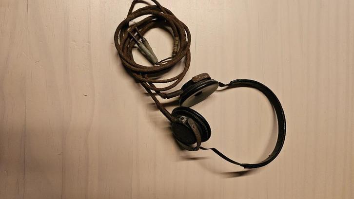 Wehrmacht 'Dfh.a' Hoofdtelefoon (Doppelfernhörer). uit 1940, Verzamelen, Militaria | Algemeen, Overige soorten, Overige typen