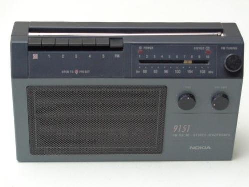 Radio NOKIA modèle 9151 « Sortie écouteur stéréo », TV, Hi-fi & Vidéo, Radios, Comme neuf, Radio, Enlèvement ou Envoi