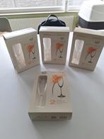 8 champagne glazen Bohemia cristal, Verzamelen, Ophalen, Nieuw, Overige typen