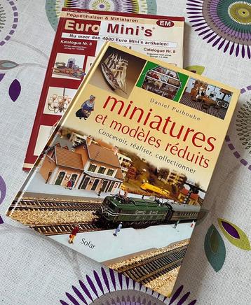 Vitrines miniatures modèles réduits + Euro Mini’s 2008 lot beschikbaar voor biedingen