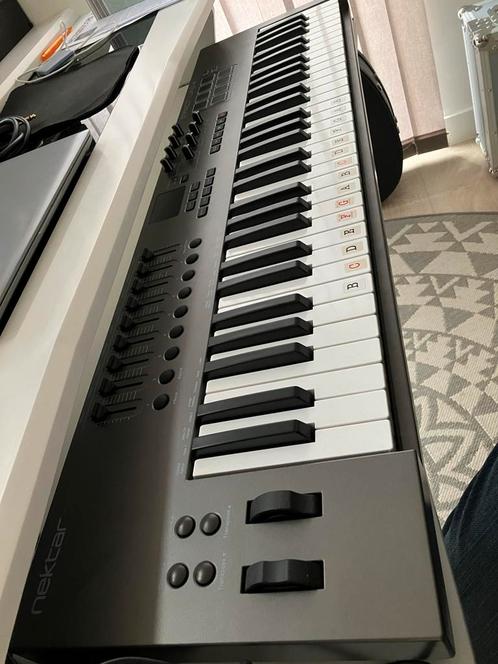 Nektar LX61+ Impact USB/midi keyboard + Stagg sustainpedal, Muziek en Instrumenten, Keyboards, Gebruikt, 61 toetsen, Overige merken