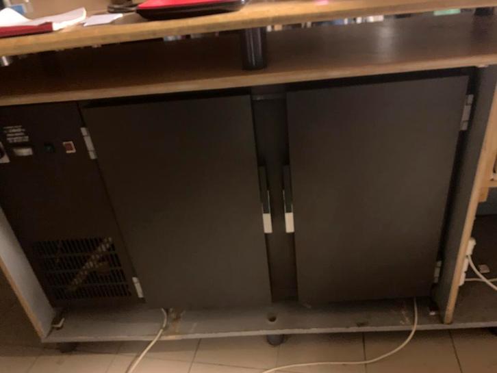 Koelkast voor bar/toog - 2 deurs, Elektronische apparatuur, Koelkasten en IJskasten, Niet werkend, Zonder vriesvak, 100 tot 150 liter