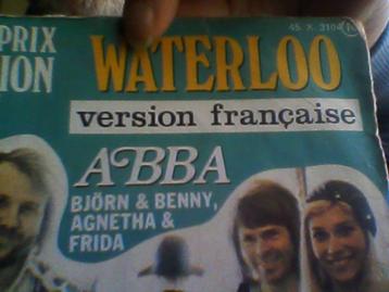 - ABBA : "Waterloo (Version Française)" - (Single)