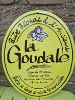 Authentiek reclamebord La Goudale bier, Verzamelen, Ophalen of Verzenden, Nieuw, Reclamebord, Plaat of Schild, Overige merken