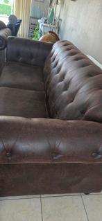 Chesterfield (nubuck), Huis en Inrichting, Ophalen, Zo goed als nieuw