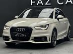 Audi A1 1.4 TFSI S line * CUIR + JANTES + GARANTIE *, Auto's, 122 pk, Zwart, 4 cilinders, Wit