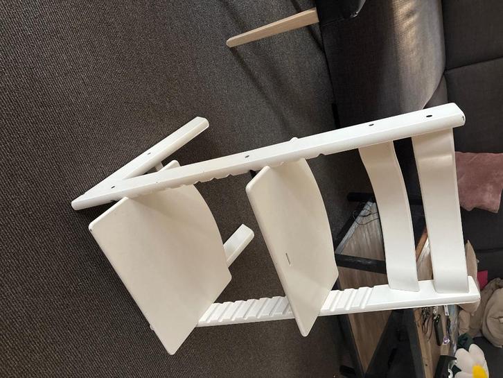 Groeistoel Stokke - zitzak doomoo en tafelhangstoel, Kinderen en Baby's, Kinderstoelen, Gebruikt, Meegroeistoel, Aanschuifbaar