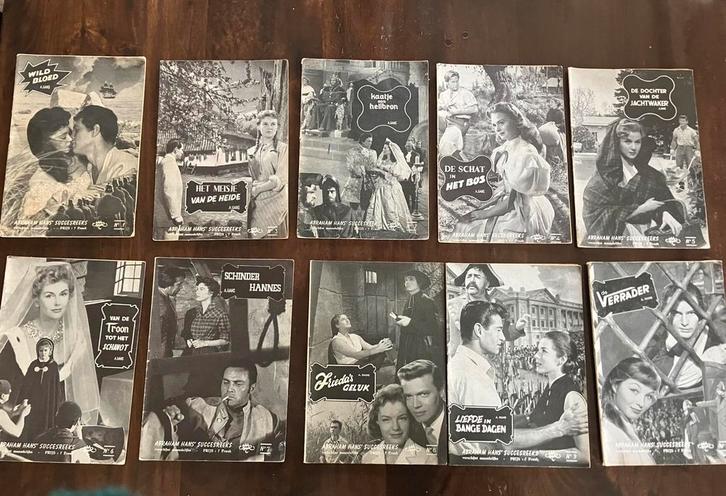 Abraham Hans' Succesreeks" - jaartal 1958 Nummer 1 tot 10, Verzamelen, Tijdschriften, Kranten en Knipsels, Tijdschrift, 1940 tot 1960