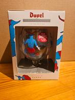 Duvel glas piet parra in doosje, Ophalen of Verzenden, Zo goed als nieuw