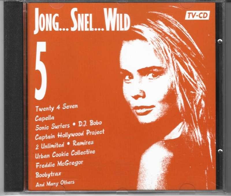 CD Jong... Snel ...Wild... vol 5, Cd's en Dvd's, Cd's | Dance en House, Zo goed als nieuw, Techno of Trance, Ophalen of Verzenden