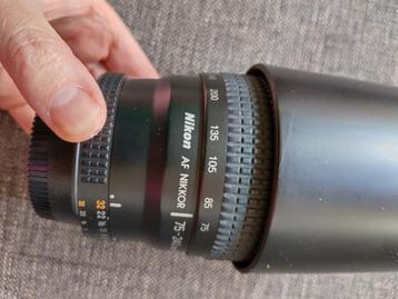 Nikon af Nikkor lens 75-240 mm beschikbaar voor biedingen