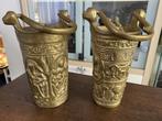 Oude wijwater emmer van brons 19 eeuws, Antiek en Kunst, Ophalen of Verzenden