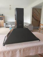 Smeg zwarte kap + filters, Elektronische apparatuur, Afzuigkappen, Ophalen, Zo goed als nieuw, Vrijstaand, Wandschouwkap