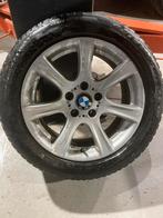 Bmw winterbanden met velgen 4x goed staat 225 55 17, Ophalen, Gebruikt, Banden en Velgen, 17 inch