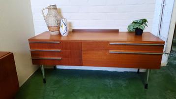 Vintage teak tv dressoir meubel. beschikbaar voor biedingen